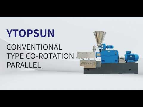 High-Efficiency Twin-Screw Extruder for Powder Coating | Live Mixing & Extrusion