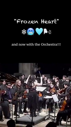 ❄️ FROZEN MEDLEY ❄️ Featuring Vuelie, Frozen Heart, and more! #frozen #disney #orchesta #choir
