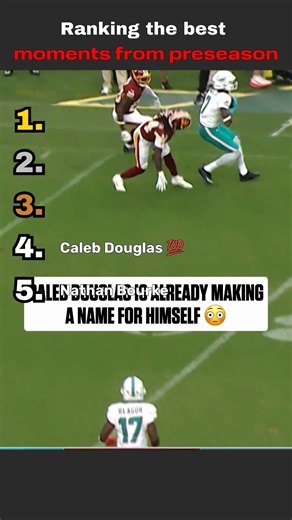 Ranking the BEST Plays of the 2026 NFL Preseason 🏈🔥