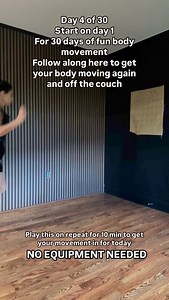 Day 4 of 30! If you just found this series go back to my reels to day 1 and start from there! This is to get you up and moving again to start your fitness journey for the rest of your life🙌 I was 36 years old and have been doing this over 11 years now🎉 It just takes one day to be the first day of forever 💃🏻😁 Put this on repeat for 10 min and let me know how you feel after🙌 GETS GET THIS PARTY STARTED💃🏻🎉 Follow along for more here @movewithmistij Comment DANCE to get on my list to be not