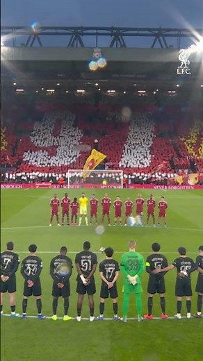Anfield pays respects ahead of 37th anniversary of Hillsborough ❤️