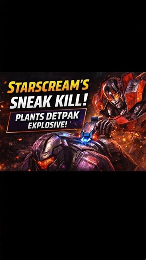 Starscream Plants a Detpak! | No Witnesses! | Transformers Fall of Cybertron #starscream #autobots