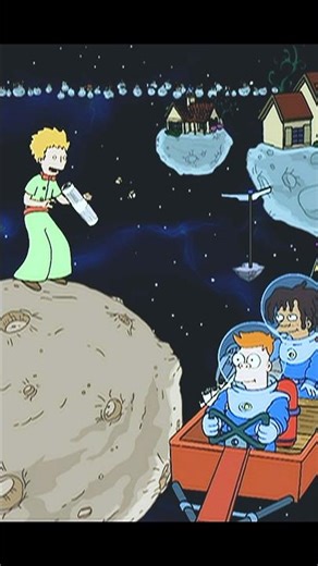 The Little Prince makes a cameo. #futurama #cartoon #animation