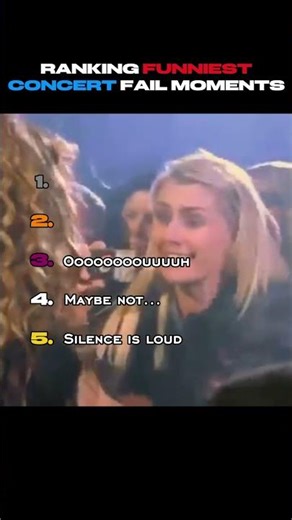 Ranking Funniest Concert Fails 😞