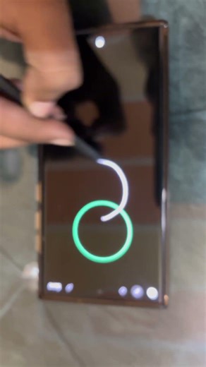 Samsung S24 screen design