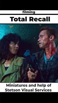 Filming Total Recall. Miniatures and help of Stetson Visual Services