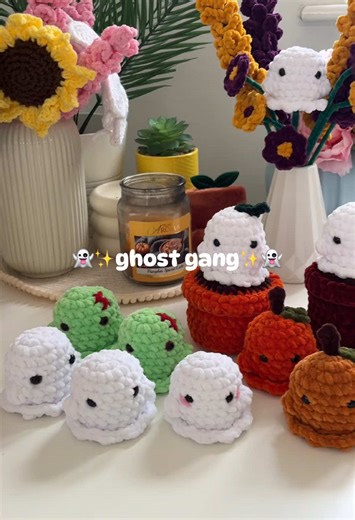 Crochet Ghosts: Meet My Spooky Gang of Amigurumi