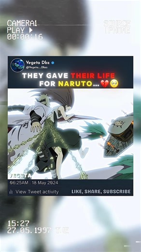 MINATO & KUSHINA DIED JUST TO SAVE NARUTO 💔🥹#shorts #viral #trending