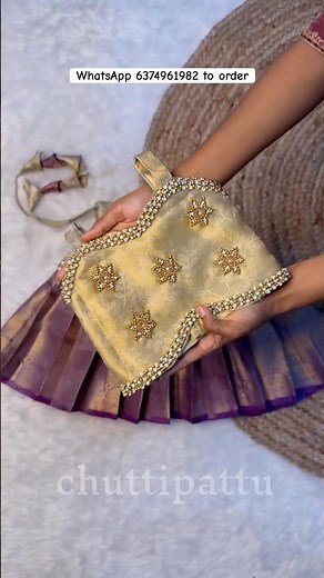 Purple and white pretty Aari work top and skirt with net dupatta. Kindly WhatsApp 6374961982✅✅✅