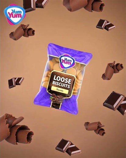 Yum Yum Chocolate Loose Biscuits | Rich Cocoa | The Sweetness That Pops