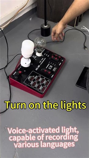 #Voice-controlled light #Bulb #Voice-controlled bulb #Factory direct sales #SKD /CKD