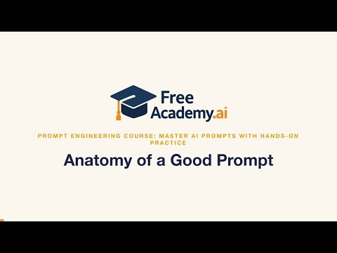 Anatomy of a Good Prompt: The 5 Components of Every Effective AI Prompt
