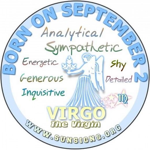 September 2 Zodiac Horoscope Birthday Personality