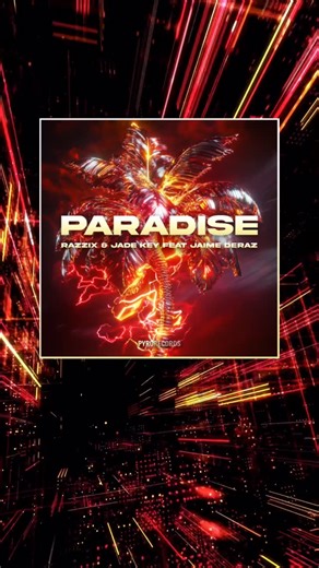 PYRO Records ™ on Instagram: "New York’s Razzix and Korea’s Jade Key team up for “Paradise” featuring Jaime Deraz, a hard-hitting fusion of Hardstyle, UK Hardcore with euphoric Happy Rave energy. Built around Jaime’s emotional topline, the track evolves through layers of pulsing Hardstyle kicks and uplifting Hands-Up melodies, capturing the spirit of freedom and release. Razzix, a rising producer from New York City, made his mark with Electro and Drumstep releases before returning to his roots i