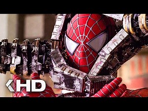 Spider-Man vs. Doctor Octopus Bank Fight Scene - SPIDER-MAN 2 (2004)