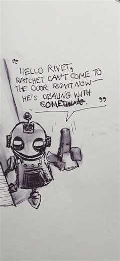 Rivet can't see Ratchet. Ep 2 #ratchetandclank #cartoon
