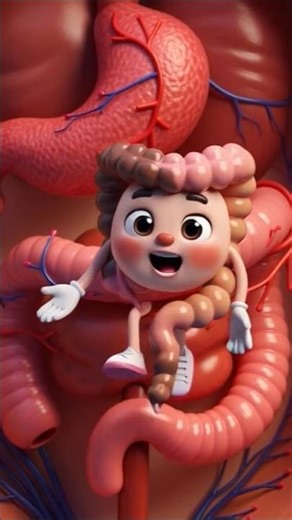 “Large Intestine Function Explained 🧠💩 | (Must Watch)”#LargeIntestine #HumanBody