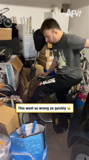 Life's been throwing lots of punches lately 😅 #afv #fail #funny | America's Funniest Home Videos