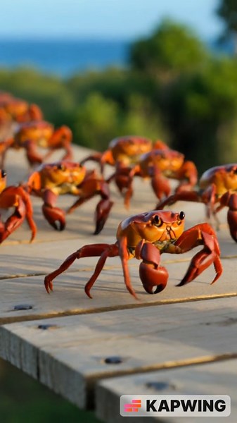 Australia’s Crazy Crab Migration #nature #shorts
