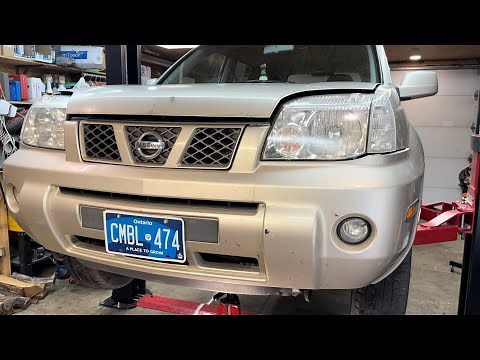 Oil & Filter Change - How To - On a Nissan X-Trail 2.5L