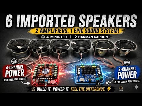 Testing the Cheapest and Most Powerful 3 Class-D Amplifiers with 3 Different Speakers | Sound Demo🔥
