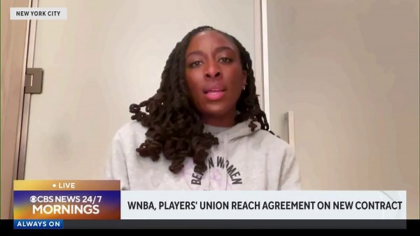 Nneka Ogwumike reacts to WNBA contract agreement