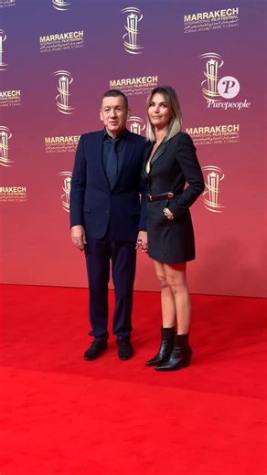 L’acteur Dany Boon et sa compagne Clara Vello, sur le tapis rouge du Festival du Film de Marrakech ✨📸 #DanyBoon #Cinema #festival #marrakech #abacapress | Purepeople.com