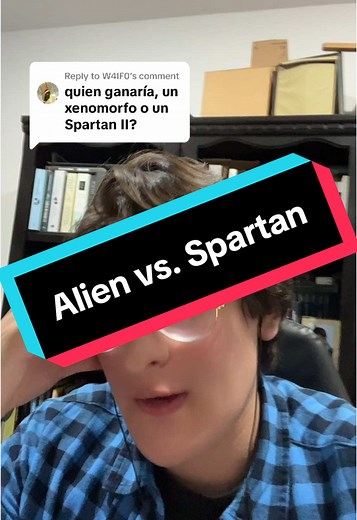 Replying to @W4IF0 Xenomorfo vs. Spartan-II #foryoupage #foryou #fyp #parati #halo #alien