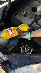 Put fanta drink into the coolent bottle?🤣😲 | Mechanic Repair Team