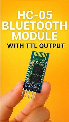 "Control Anything with Bluetooth 🔥 | HC-05 Wireless Module Demo 🚀"