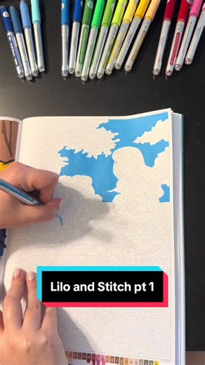 Lilo and Stitch Color by Number Fun