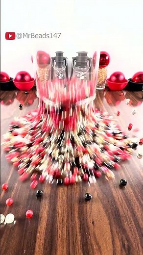 🪶 Colorful Reverse Flow | Relaxing Beads ASMR Visual