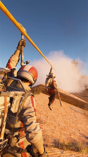 ARC Raiders on Instagram: "Raiders 欄 Contestants Where the Rust Belt ends, the world's greatest game show begins! Download THE FINALS, sign in with your Embark ID, and play three rounds to earn the free Ryder Red Outfit! #ARCRaiders #Arcraidersgame #enlistresist"