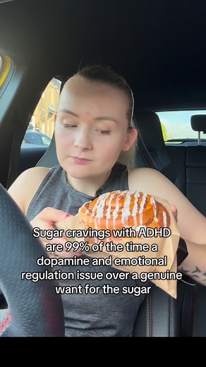 Sugar cravings with ADHD aren’t about “needing sugar.” They’re about your brain chasing dopamine and trying to self-soothe. Want to learn how to actually stop those ADHD sugar cravings? The Food Freedom Fix is the only programme that shows an ADHD brain how to calm food noise, regulate dopamine, and get back in control — for less than a single PT session. Doors close tomorrow. After that, the chance is gone. Comment FREEDOM for details. #adhd #audhd #foodnoise #sugarcraving #fyp | Lucy Cooke