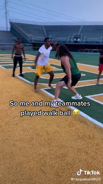 Walk Ball 🤣🤣 NSU EDITION 🔰 Part 1!! #fyp #rayquansmith #SyncYourMiO #hbcu #football #nsu #walk #walkball #walkballchallenge