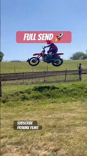 Honda Racing Full Send 🚀 #honda #motocross #racing #fullsend #moto #mx #ytshorts