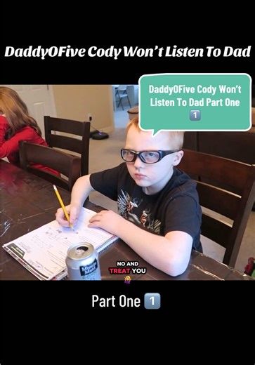 #daddyofive #viral #trending #fyp #funnyvideos😂 DaddyOFive Cody Won’t Listen To Dad Part One Follow Me For Daily DaddyOFive Clips 😭💀