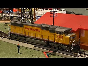 An unboxing video of the walthers mainline Union Pacific emd Sd70m