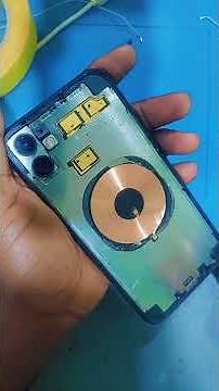 iPhone 11 screen replacement + broken back glass