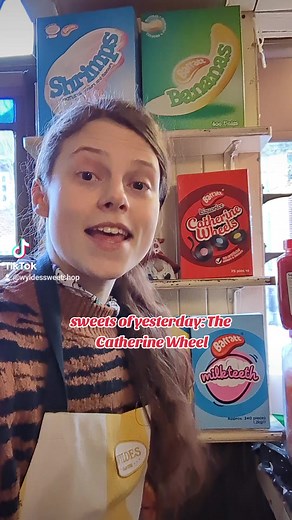 Who remembers Catherine Wheels? Let us know in the comments if you've ever done any creative substitutes for your favourites! #sweets #catherinewheel | Wyldes Sweet Shop