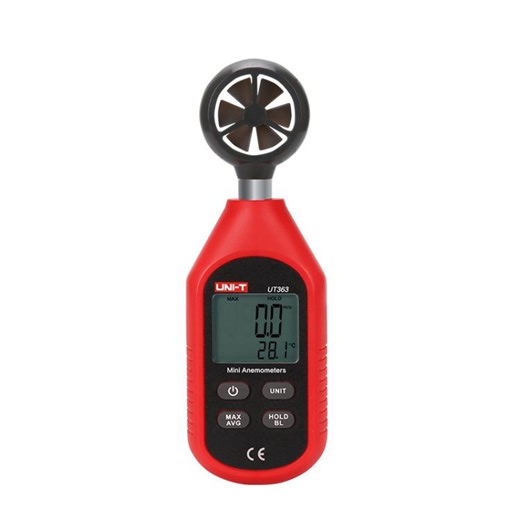 [$27.09] UNI-T UT363BT Digital Anemometer Wind Speed Meter 12-Level Dynamic Indicator