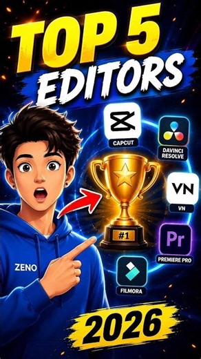 Top 5 Best Video Editing Software for Beginners (2026) 🔥
