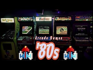 '80s Arcade Games Tribute "VIRTUAL TOUR" (New Retro Arcade Neon)