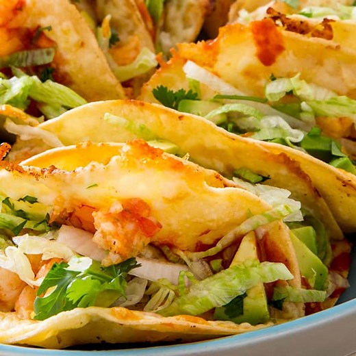 The Crispy, Cheesy Shrimp Tacos You Didn’t Know You Were Craving | America's Test Kitchen
