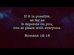 If It is Possible (Romans 12:18 NIV) - a Bible memory verse song