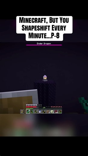 Minecraft: Shapeshift Every Minute Challenge