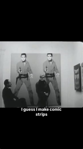 Via @greatartexplained In this 1966 interview, Andy Warhol expressed a shift away from traditional painting, advocating instead for mechanical reproduction methods like silkscreening to remove the “human element”. He viewed this shift as a way to “exploit the preconceived image” and move towards “mechanical art”. This video clip from a 1966 interview shows Andy Warhol being his usual incommunicative self. “If you want to know all about Andy Warhol” he once said, “just look at the surface of my p