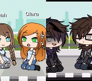 #duet with @__.your.local.william_a POV: when William and Clara first met #claraxwilliam #claraafton #williamafton #gachalife #fyp