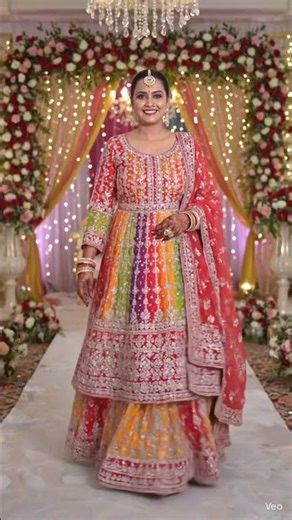 Punjabi Bride Look 🌸 Stunning Bridal Suit Transformation 💛✨