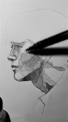 Mastering Direct Sketching and Crosshatching Techniques